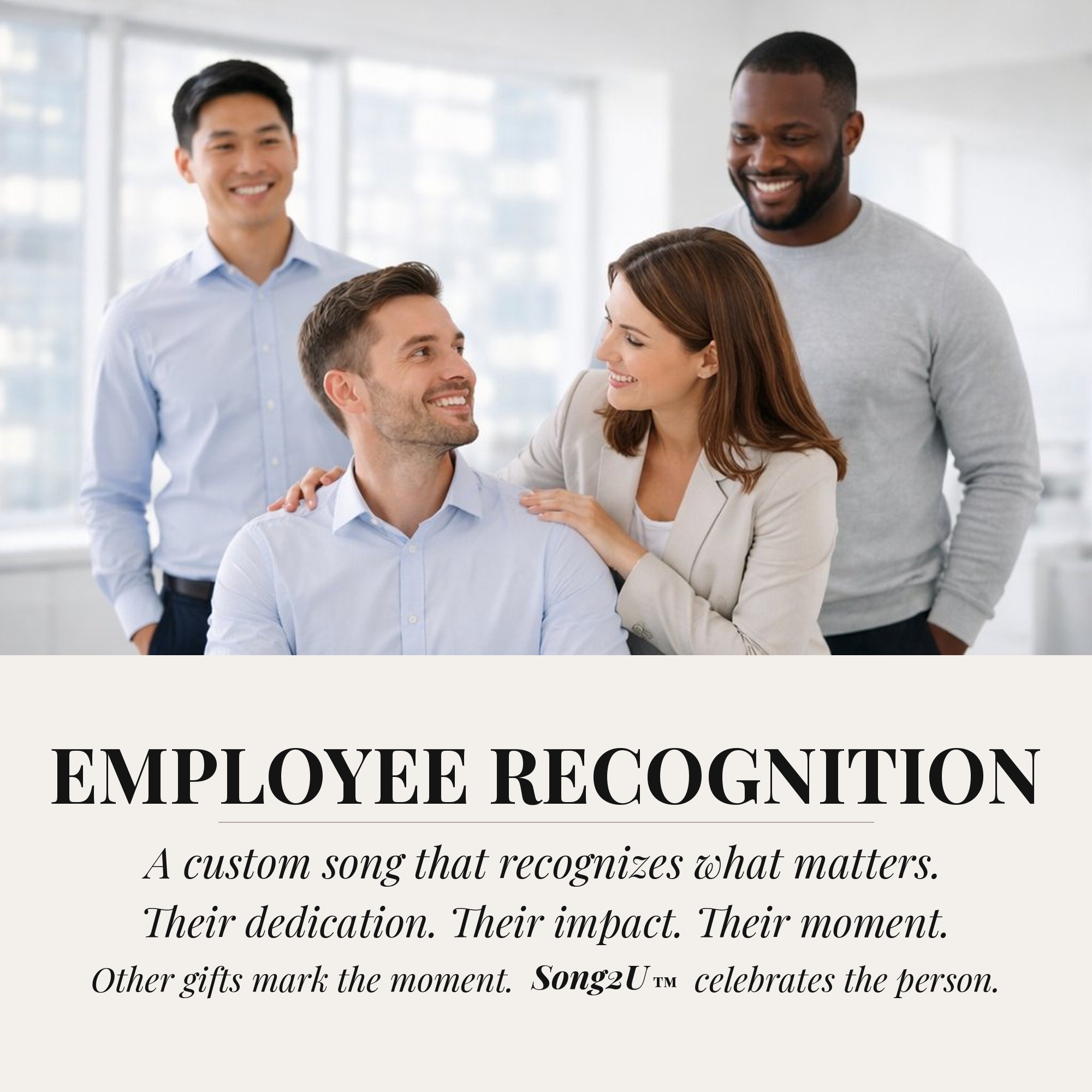 Employee Recognition custom song