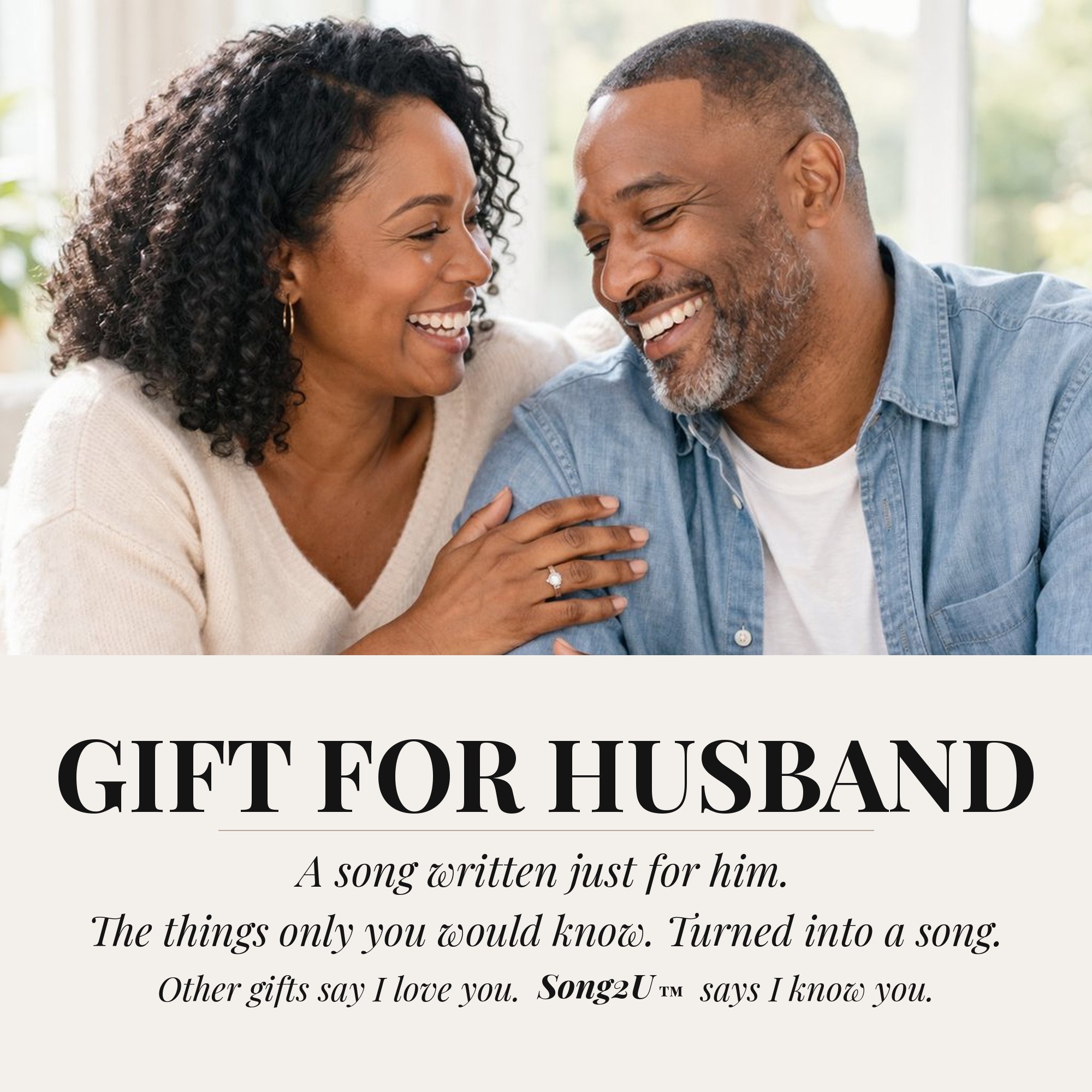 Gift for Husband custom song