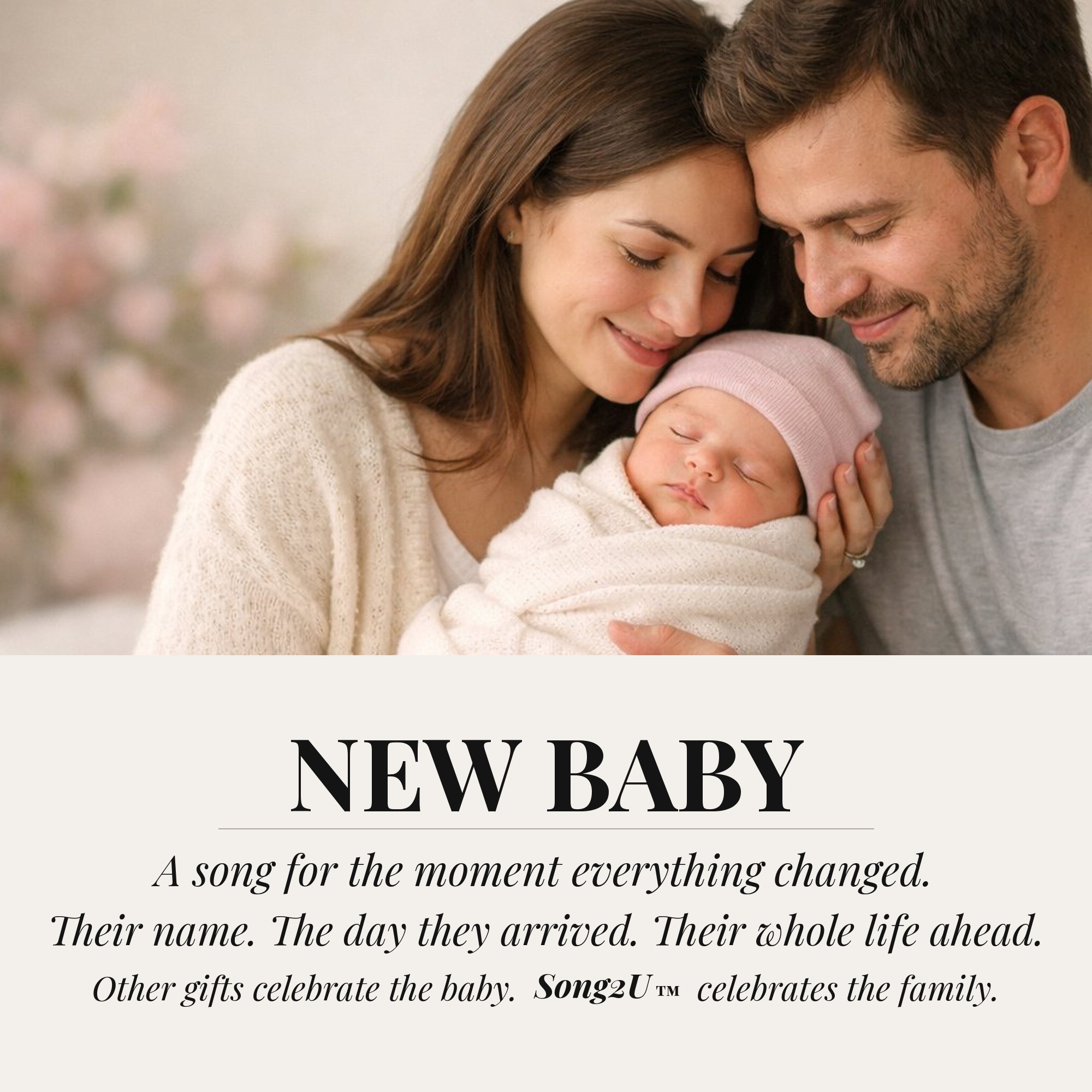 New Baby custom song