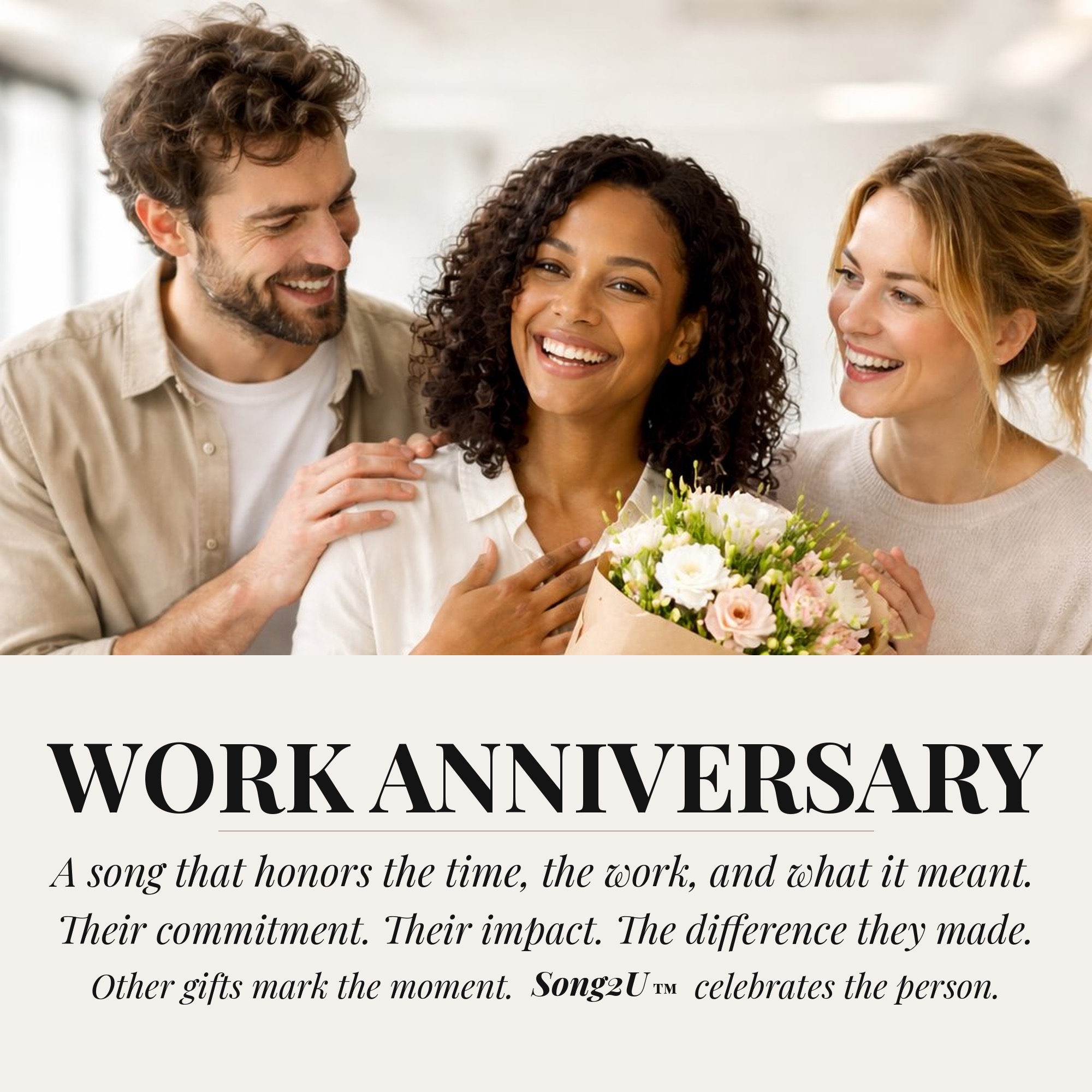 Work Anniversary custom song